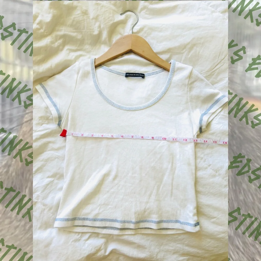 Brandy Melville crop top white - Picture 4 of 6